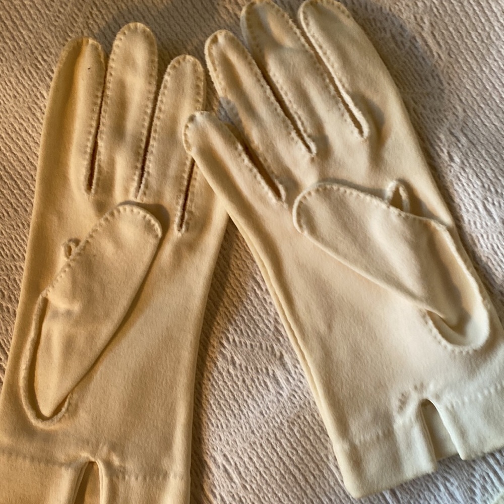 Crescendo Vintage 50’s Collectible Beaded Gloves size 6.5 - Picture 6 of 10